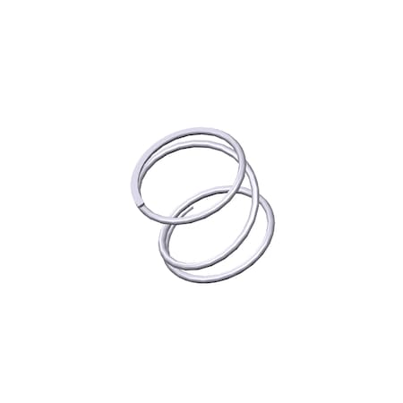 Approved Vendor Compression Spring, O= .875, L= .75, W= .054 G509973109